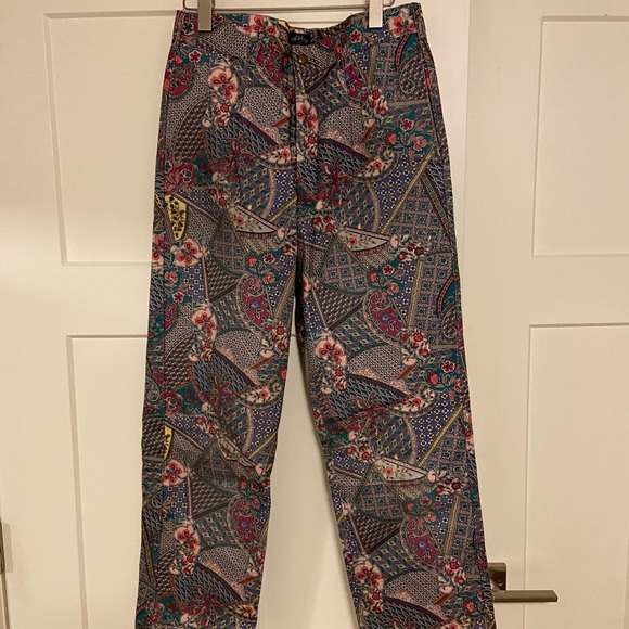 Noah Paisley Trousers - Picture 3 of 5